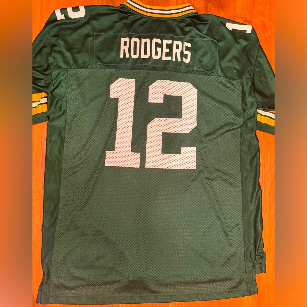 REEBOK AARON RODGERS #12 JERSEY - NFL EQUIPMENT
SIZE XXL